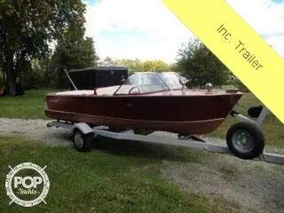 Slide: The Image of Chris-Craft 17 Ski Boat 1957 - 2