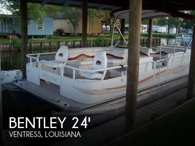 Slide: The Image of Bentley Pontoons 240 Fish & Ski 2009 - 0
