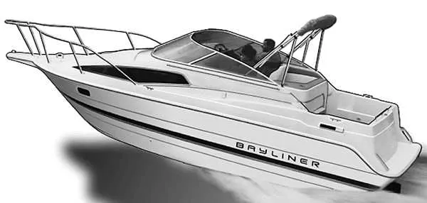 Slide: The Image of Bayliner 2655 Ciera Sunbridge 1999 - 3