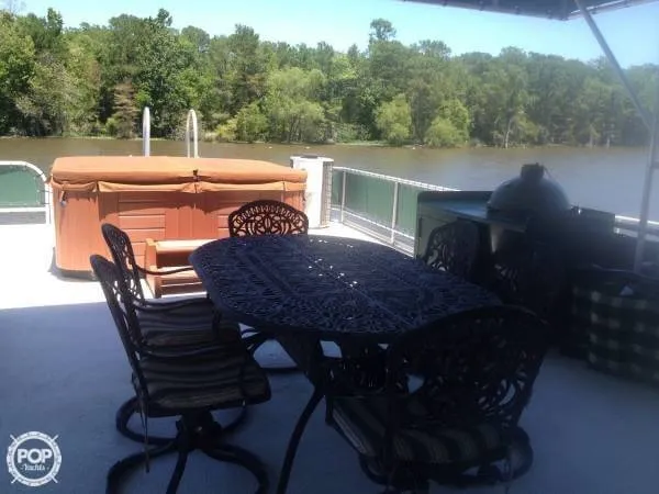 Slide: The Image of Fiberglass Unlimited 56 Catamaran Houseboat 2000 - 1