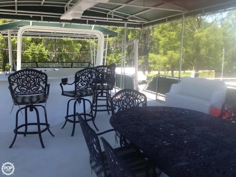 Slide: The Image of Fiberglass Unlimited 56 Catamaran Houseboat 2000 - 5