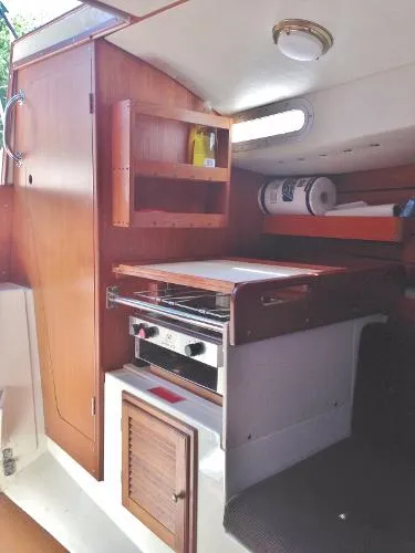 Slide: The Image of Cornish Crabber 24 Cutter Rig Pocket Cruiser 2000 - 9