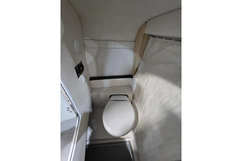 Slide: The Image of 2026 Regal LS4C boat bathroom interior with compact toilet and modern design. - 12
