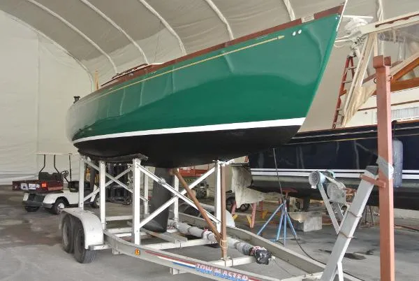 Slide: The Image of Hank Hinckley Boat Builders Great Harbor 26 2013 - 2