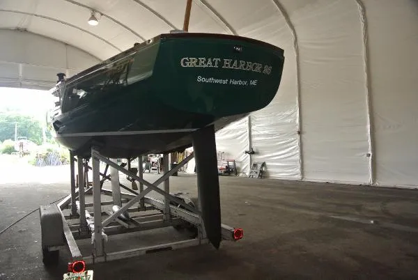 Slide: The Image of Hank Hinckley Boat Builders Great Harbor 26 2013 - 5