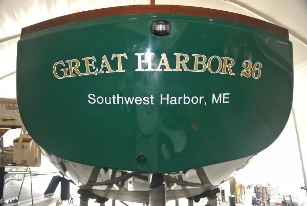 Slide: The Image of Hank Hinckley Boat Builders Great Harbor 26 2013 - 6