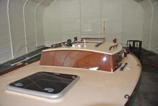 Slide: The Image of Hank Hinckley Boat Builders Great Harbor 26 2013 - 8