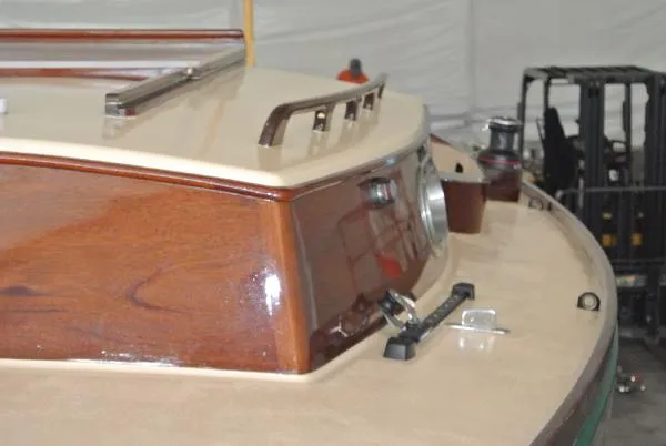 Slide: The Image of Hank Hinckley Boat Builders Great Harbor 26 2013 - 9