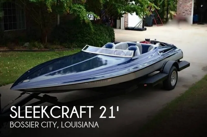 Slide: The Image of Sleekcraft Aristocrat 21 Jet Boat 1979 - 0