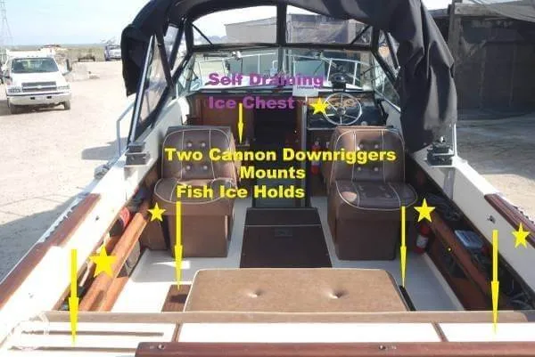 Slide: The Image of Sea Ray SRV240 Cuddy Cabin 1979 - 5