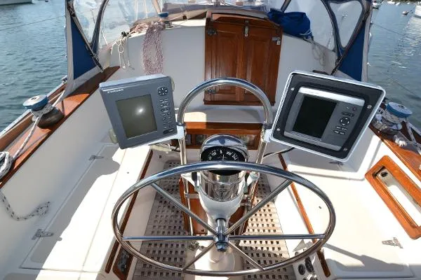 Slide: The Image of Gulfstar 37 Aft Cockpit 1977 - 7