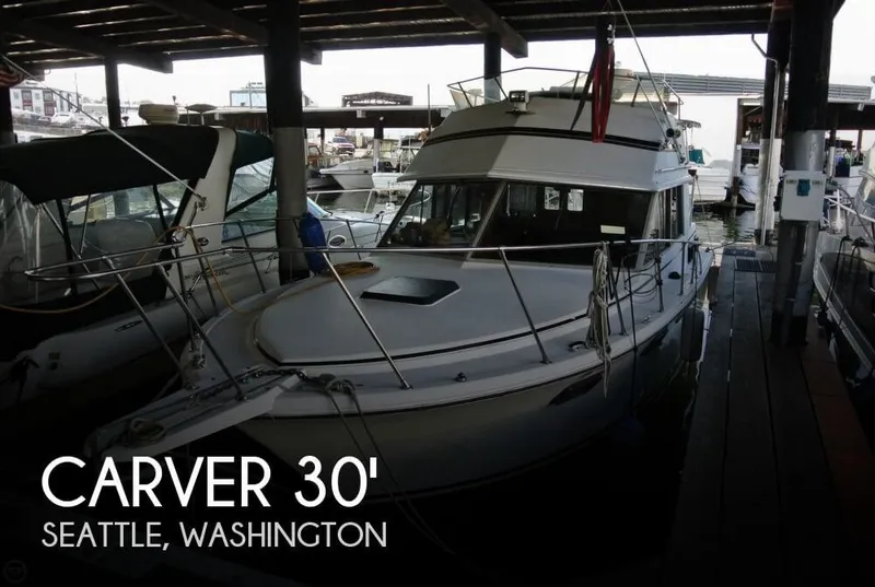 Slide: The Image of Carver Yachts 3007 Aft Cabin 1981 - 0