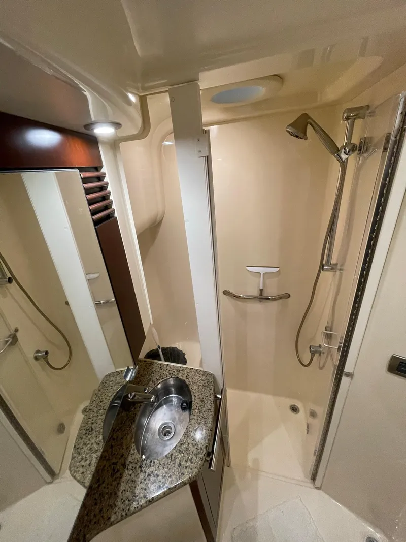 Slide: The Image of MASTER STATEROOM HEAD WITH SPEARATE STALL SHOWER & HARD DOOR - 23