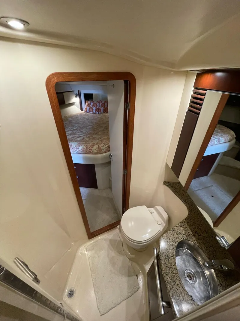 Slide: The Image of MASTER HEAD LOOKING FORWARD TO MASTER STATEROOM PRIVATE ENTRANCE - 24