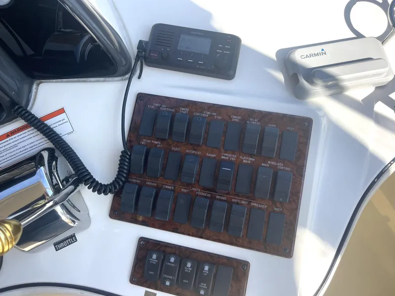 Slide: The Image of HELM SWITCH PANEL & VHF RADIO - 39