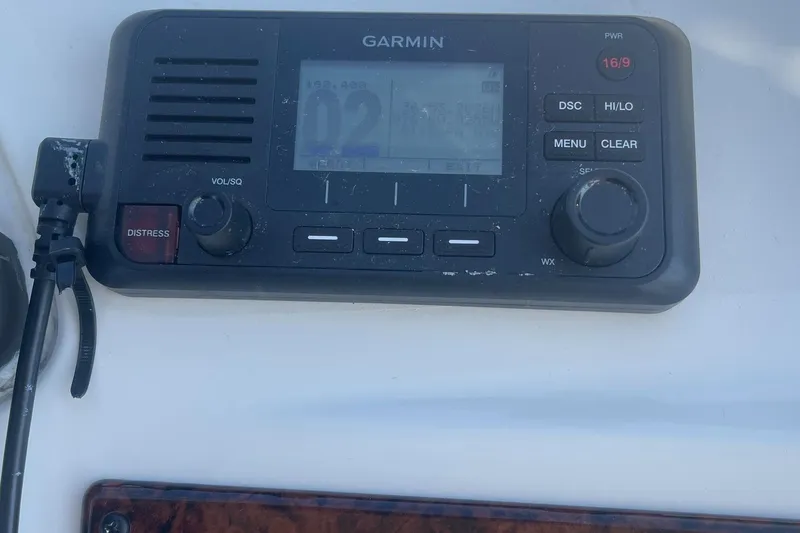Slide: The Image of UPGRADED GARMIN VHF RADIO - 43