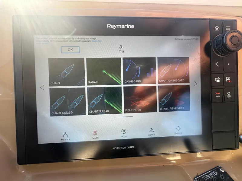 Slide: The Image of Engine room of 2004 Carver 396 Motor Yacht with Kohler generator. - 40