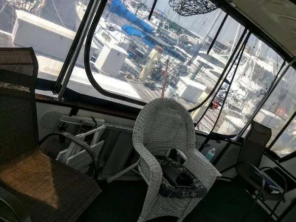 Slide: The Image of Sea Ray 380 Aft Cabin 1989 - 11