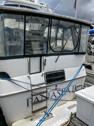 Slide: The Image of Sea Ray 380 Aft Cabin 1989 - 3