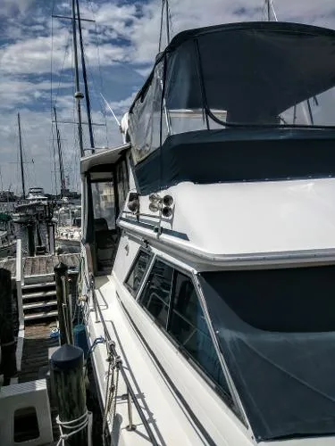 Slide: The Image of Sea Ray 380 Aft Cabin 1989 - 4
