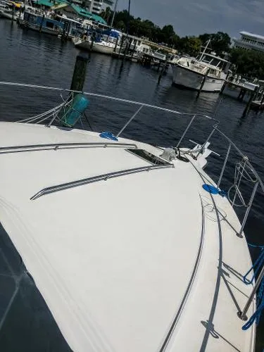 Slide: The Image of Sea Ray 380 Aft Cabin 1989 - 5