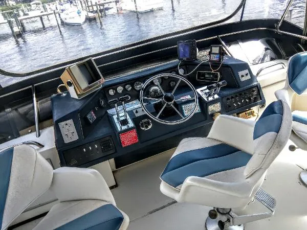 Slide: The Image of Sea Ray 380 Aft Cabin 1989 - 8