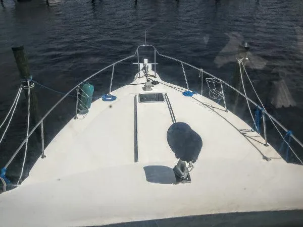 Slide: The Image of Sea Ray 380 Aft Cabin 1989 - 9