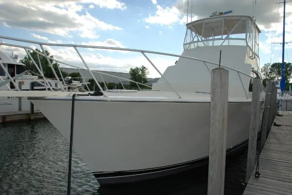 Slide: The Image of Post Marine 44 Sport Fisherman 1990 - 7