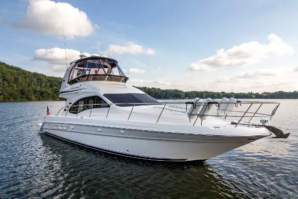 Slide: The Image of Sea Ray 420 Sedan Bridge 2005 - 0