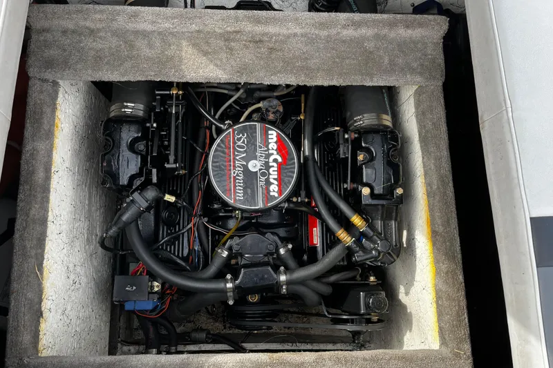 Slide: The Image of 1988 Mirage 217 Intruder engine, MerCruiser 350 Magnum. - 6