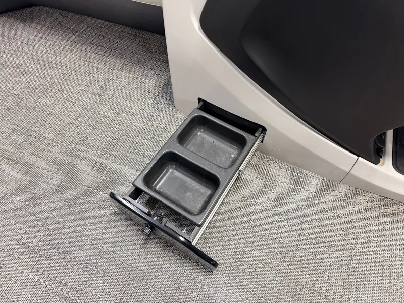 Slide: The Image of Barletta Cabrio 22 Quad Lounge 115HP Pontoon - $39995 2025 - 24