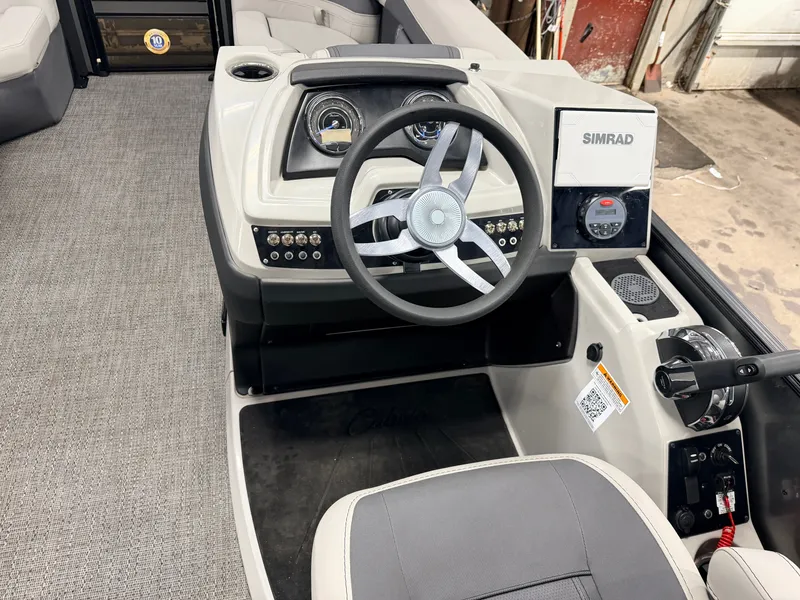 Slide: The Image of Barletta Cabrio 22 Quad Lounge 115HP Pontoon - $39995 2025 - 26