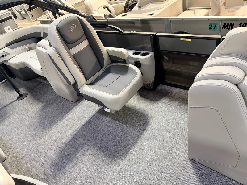 Slide: The Image of Barletta Cabrio 22 Quad Lounge 115HP Pontoon - $39995 2025 - 32