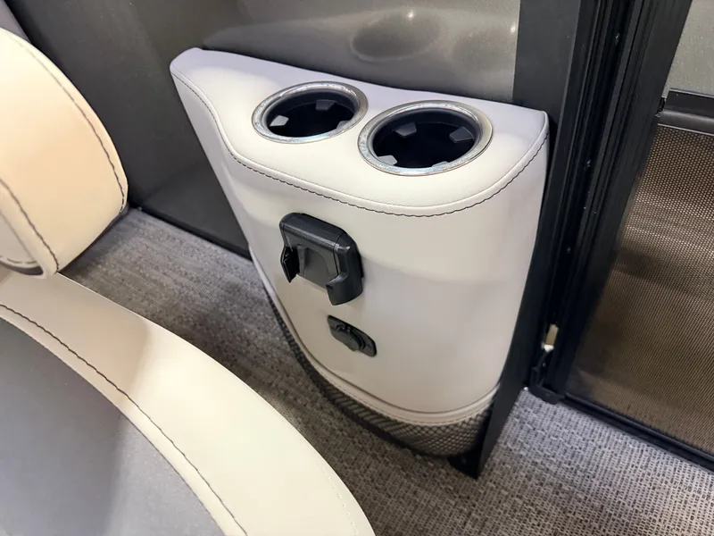 Slide: The Image of Barletta Cabrio 22 Quad Lounge 115HP Pontoon - $39995 2025 - 34