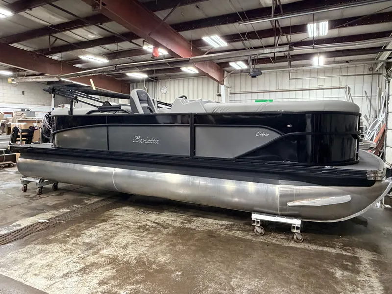 Slide: The Image of Barletta Cabrio 22 Quad Lounge 115HP Pontoon - $39995 2025 - 47