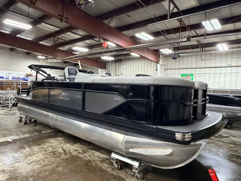 Slide: The Image of Barletta Cabrio 22 Quad Lounge 115HP Pontoon - $39995 2025 - 48