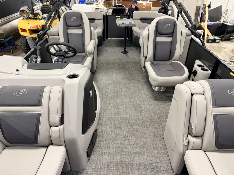 Slide: The Image of Barletta Cabrio 22 Quad Lounge 115HP Pontoon - $39995 2025 - 5