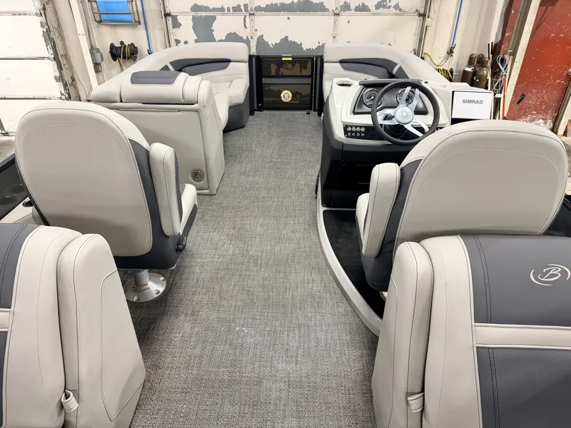 Slide: The Image of Barletta Cabrio 22 Quad Lounge 115HP Pontoon - $39995 2025 - 6