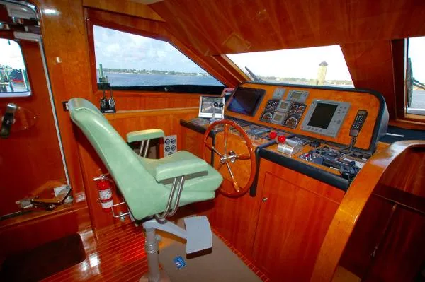 Slide: The Image of Monte Fino Cockpit Motor Yacht 2001 - 6