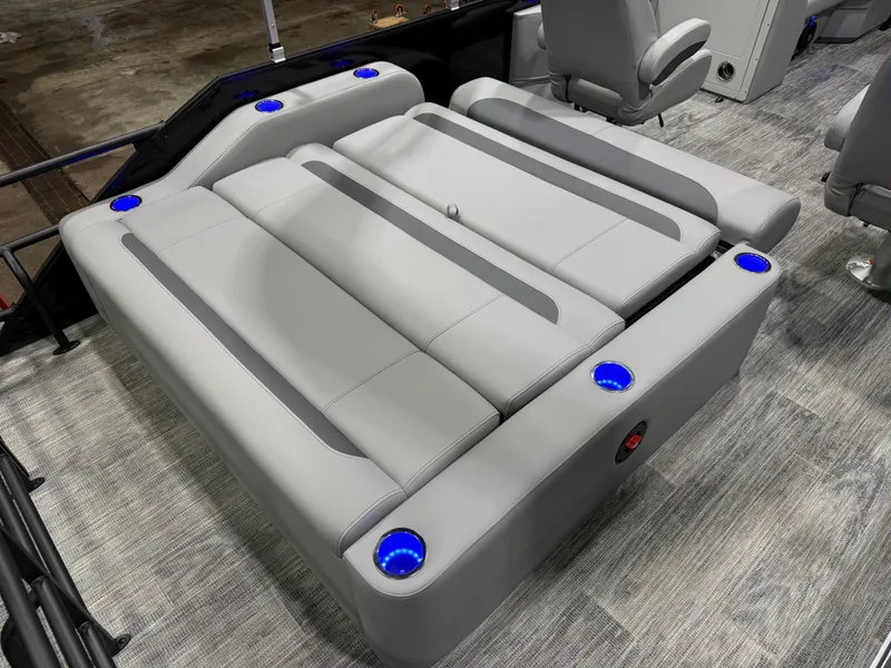 Slide: The Image of Bentley Pontoons Legacy 220 Swingback 115HP $46995 2026 - 19