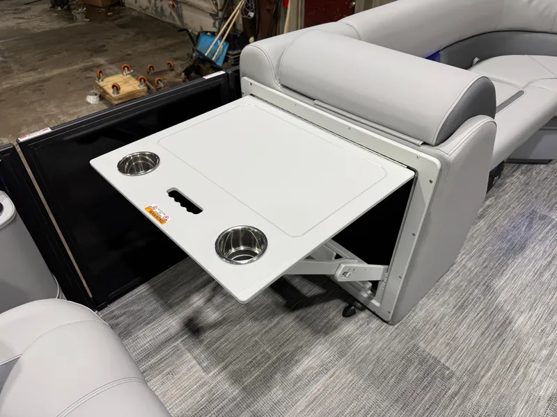 Slide: The Image of Bentley Pontoons Legacy 220 Swingback 115HP $46995 2026 - 27