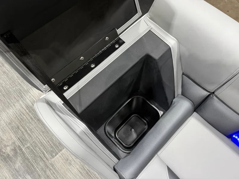 Slide: The Image of Bentley Pontoons Legacy 220 Swingback 115HP $46995 2026 - 28