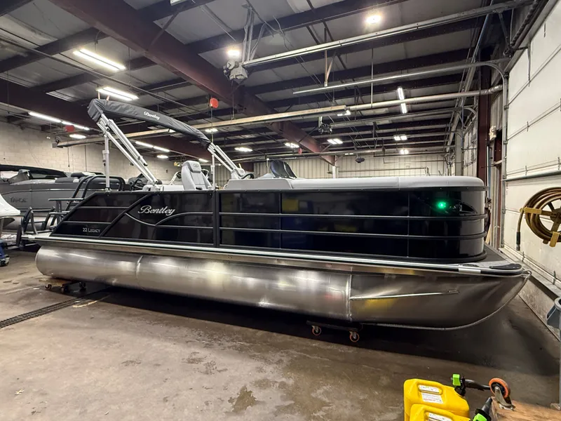 Slide: The Image of Bentley Pontoons Legacy 220 Swingback 115HP $46995 2026 - 47