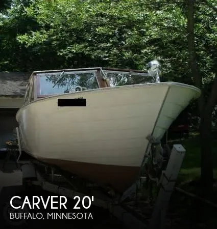 Slide: The Image of Carver Yachts 20 1/2' Camper 1966 - 0