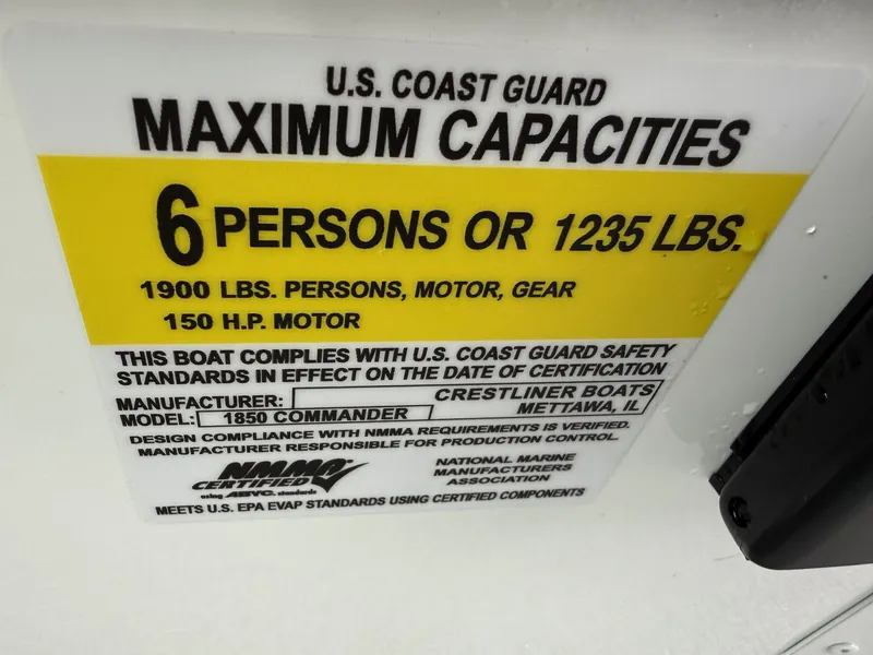 Slide: The Image of Crestliner 1850 Commander Elite w/ 150HP Mercury & 9.9HP Kicker! 2020 - 8