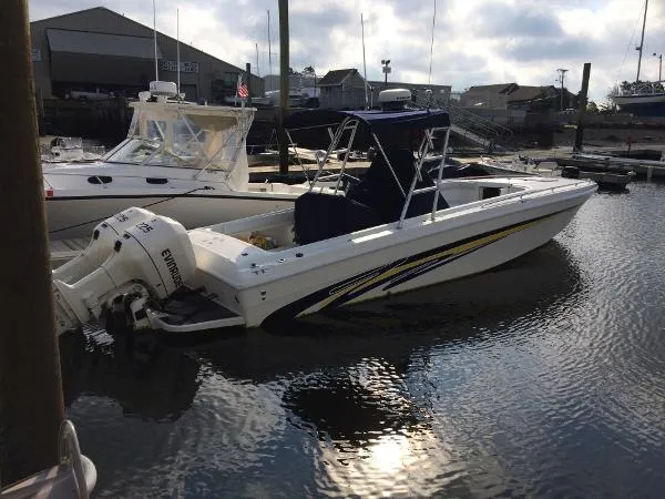 Slide: The Image of Wellcraft 30 Scarab Sport 1995 - 1