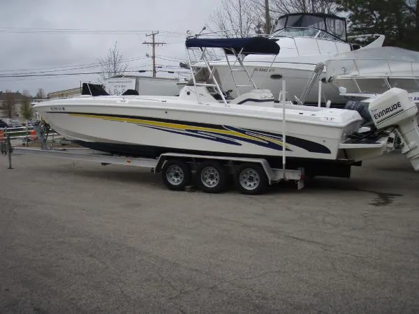 Slide: The Image of Wellcraft 30 Scarab Sport 1995 - 4