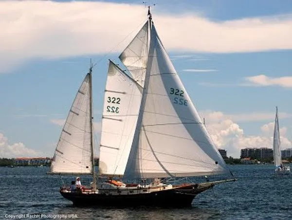 Slide: The Image of Morgana Ketch 1/2" scale repli Ketch 1984 - 0
