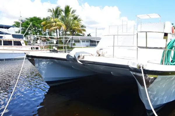 Slide: The Image of C&C Logical 46 Power Catamaran 1984 - 1