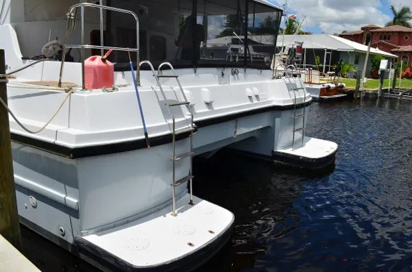 Slide: The Image of C&C Logical 46 Power Catamaran 1984 - 4